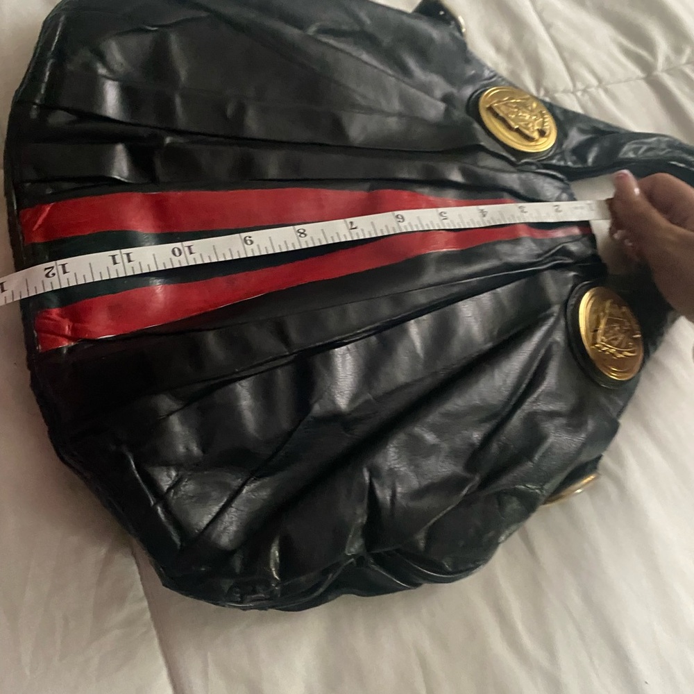 Gucci Leather Black and Red Designer Women's Bag - Picture 10 of 10